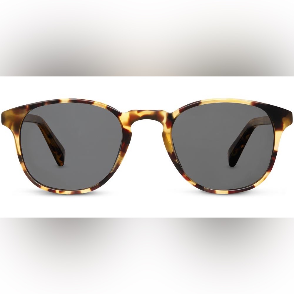 Warby Parker Downing walnut Tortoise Shell Sunglasses